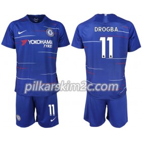 Koszulka Chelsea DROGBA 11 Dziecięca Główna 2018-2019 - Koszulki Piłkarskie